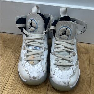 Jordan Jumpman- White and Black High-Top Sneakers